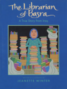 book cover for The Librarian of Basra