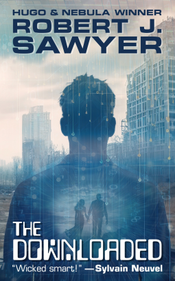 book cover for The Downloaded