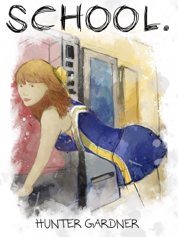 book cover for School