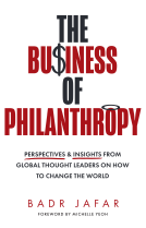 book cover for The Business of Philanthropy