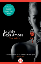 book cover for Eighty Days Amber
