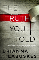 book cover for The Truth You Told