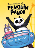 book cover for The Adventures of Penguin and Panda: Fun and Games!