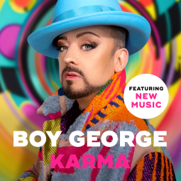 book cover for Karma