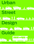 book cover for Urban Street Design Guide