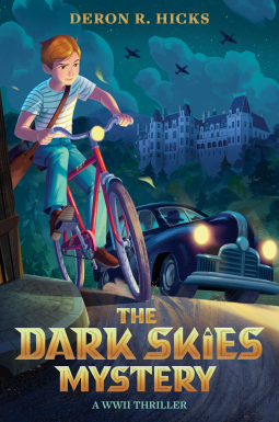 book cover for The Dark Skies Mystery: A World War II Thriller