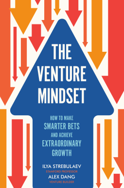 book cover for The Venture Mindset