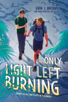 book cover for The Only Light Left Burning