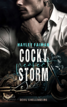 Buchcover für Devil's Hellions MC Teil 2: Cocky Perfect Storm