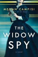 book cover for The Widow Spy