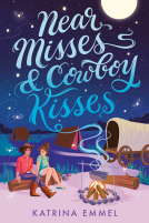 book cover for Near Misses & Cowboy Kisses