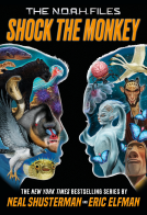 book cover for Shock the Monkey