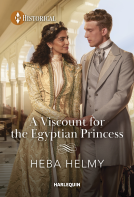 book cover for A Viscount for the Egyptian Princess