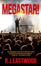book cover for Megastar