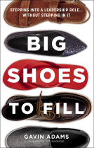 book cover for Big Shoes to Fill