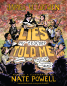 book cover for Lies My Teacher Told Me