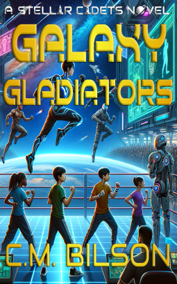 book cover for Galaxy Gladiators