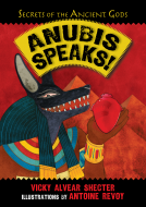 book cover for ANUBIS SPEAKS!