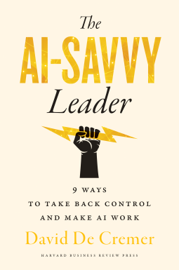 book cover for The AI-Savvy Leader: