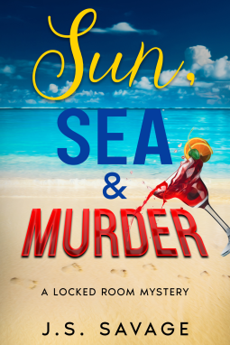 book cover for Sun, Sea, and Murder