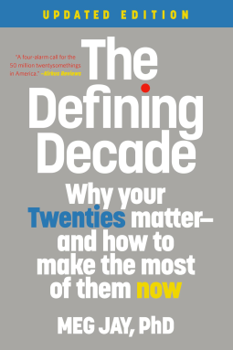 book cover for The Defining Decade