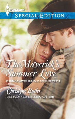 book cover for The Maverick's Summer Love