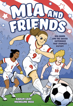 book cover for Mia and Friends