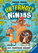 Buchcover für Unterholz-Ninjas, Band 1: Das Abenteuer beginnt
