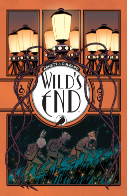 book cover for Wild's End Book One