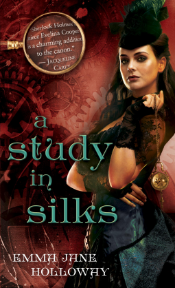 book cover for A Study in Silks