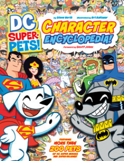 book cover for DC Super-Pets Character Encyclopedia
