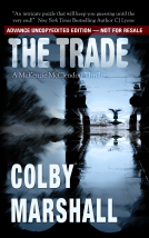 book cover for The Trade