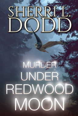 book cover for Murder Under Redwood Moon