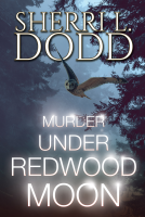 book cover for Murder Under Redwood Moon