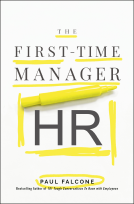 book cover for The First-Time Manager: HR