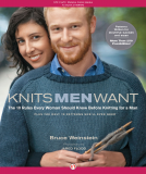 book cover for Knits Men Want