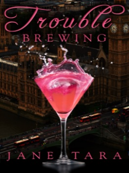book cover for Trouble Brewing