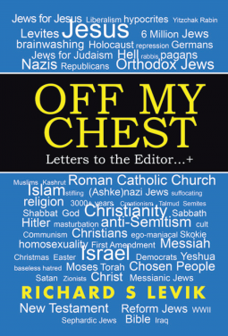 book cover for Off My Chest