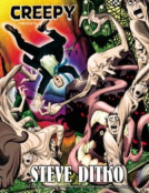 book cover for Creepy Presents Steve Ditko