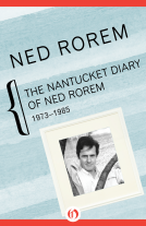 book cover for The Nantucket Diary of Ned Rorem