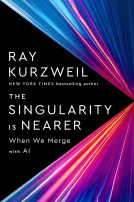 book cover for The Singularity Is Nearer
