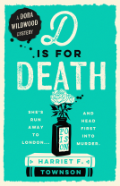 book cover for D is for Death