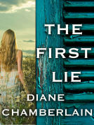 book cover for The First Lie
