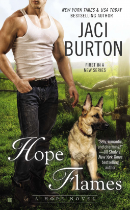 book cover for Hope Flames