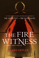 book cover for The Fire Witness