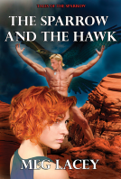 book cover for The Sparrow and the Hawk