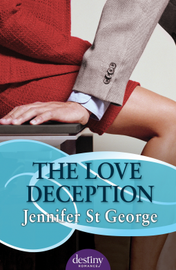 book cover for The Love Deception