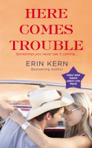 book cover for Here Comes Trouble