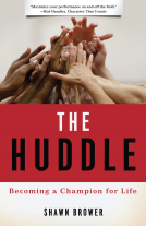 book cover for The Huddle