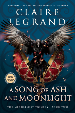 book cover for A Song of Ash and Moonlight
